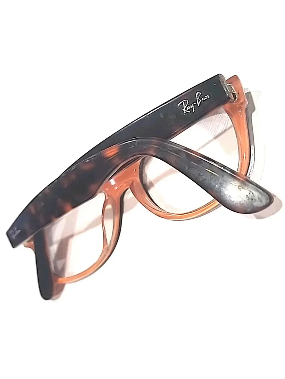 Ray Ban RB5184 5159 Small Tortoise Orange Oval Eyeglasses 50-18 145 Hooked Arms